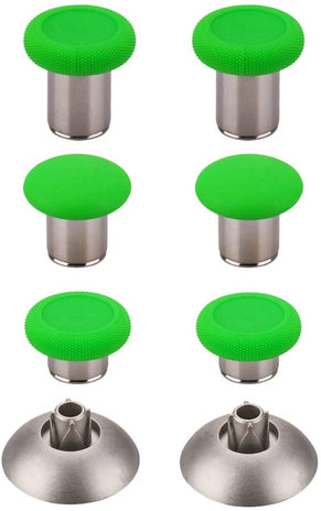 MODIFICA THUMBSTICKS ACCIAIO INOX RIMOVIBILI MAGNETICI 6 PEZZI